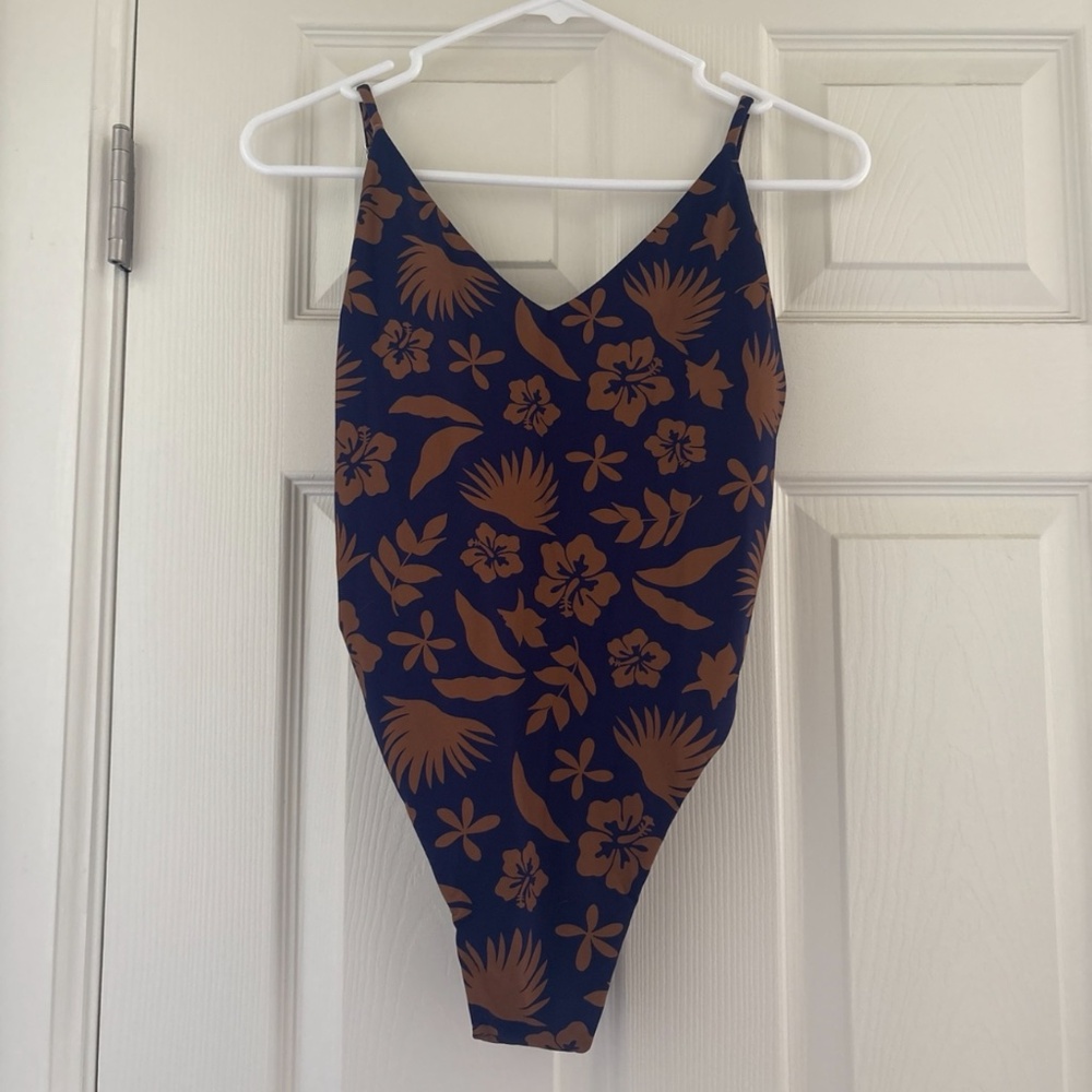 Lokahi Swimwear Eva One Piece Swimsuit Deep Blue